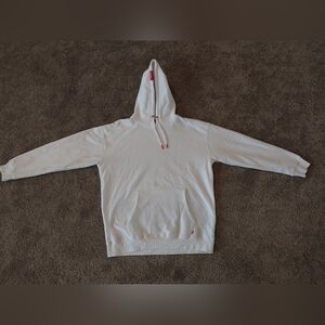 White Hoodie Sweater